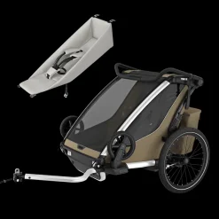 Thule Chariot Cross 2 double infant bundle
