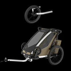 Thule Chariot Cross 2 single jogging Bundle