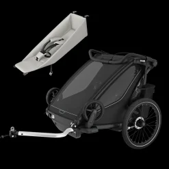 Thule Chariot Sport double infant bundle